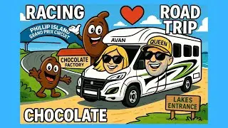 Exploring Phillip Island GP Circuit, Chocolate Heaven & Gippsland Road Trip! 🏁🍫🚐