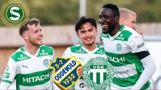 Höjdpunkter: IK Oddevold mot Västerås SK Superettan 2025 omgång: 10