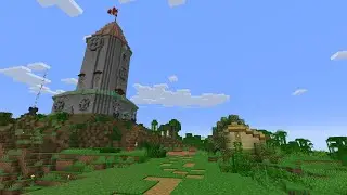 All Along The Watch Tower | Bunz Playz Minecraft Ep.7 (Survival Minecraft 1.20.1)