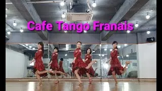 Café Tango FrançAis line dance(Beginner) Demo&Count