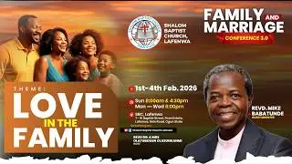 FAMILY AND MARRIAGE CONFERENCE 3.0