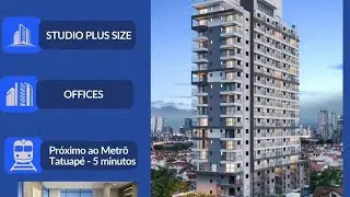 Studios Lucky Tatuap&eacute; - Pronto para morar - Investidor / Investimentos.