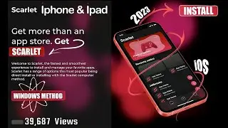 Scarlet ios Sideload Tutorial (Windows) |  No Revoke (2025)