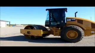 2013 Caterpillar CS56B single drum roller for sale | sold at auction September 24, 2015