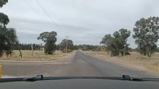 TUESDAY AFTERNOON DRIVING TO WORK IN THE RIVERINA NSW AUSTRALIA 🦘