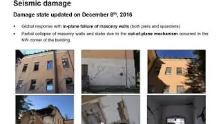 Nonlinear modeling of unreinforced masonry structures under seismic actions