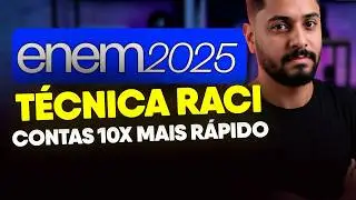 FAÇA CONTAS 10X MAIS RÁPIDO NO ENEM com a Técnica RACI