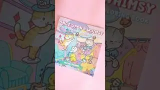 Flipping through of our fairy tale coloring book!