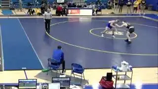 2021 197-pound KCAC-SAC men's wrestling championship final
