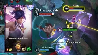 WILD RIFT FIORA VS MALPHITE | TOP 100 Fiora gameplay