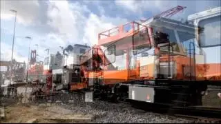 Tren de tendido y renovación de catenaria de Plasser España para Arabia Saudí