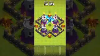 Max Electro Dragon vs All Level Wizard Tower 🥵 |#coc #shorts #subscribe #believe