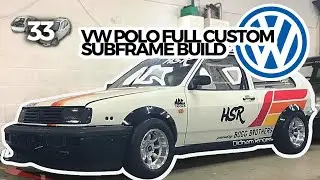 VW Polo Full Custom Subframe and Back Axle Build - Vlog033