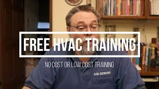Free or low cost HVAC training