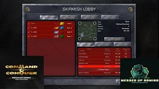 Command and Conquer Red Alert Remastered Skirmish Gameplay USSR&ndash; MAP: Zuma 1
