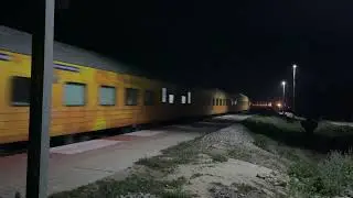 [4K Video] 10+ HIGH SPEED TRAINS (130KMPH) SKIPPING ARHURA ROAD.