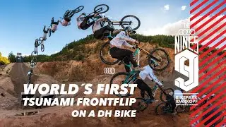 Worlds First Tsunami Frontflip On A Downhill Bike - Audi Nines MTB