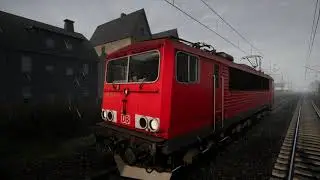 Перегонка электровоза BR Class 155. 