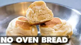 No Oven Bread Recipe for Beginners (Making Bread with No Oven Bread Rolls )
