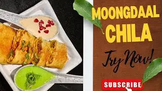 Healthy🌱 Moong Dal Cheela Recipe | Protein-Rich 🍽️ | Easy & Tasty❤️#youtube #healthybreakfast