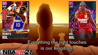 BOL BOL WASN'T CHEESY ENOUGH SO 2K PUT HIS DAD IN THE GAME AS A 7&rsquo;7 SHOOTING GUARD&hellip; NBA 2K21 MyTEAM