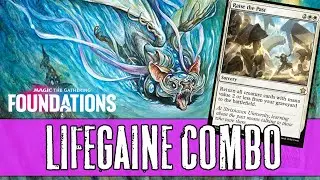 РЕАНИМИРУЕМ и Генимся ! MTG Arena Combo Lifegaine Foundations Standard DECK GUIDE