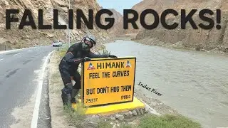 LADAKH INDIA ON MOTORCYCLE Ep.7 - Beautiful Roads With Such Picturesque Views On The Way To Hanle