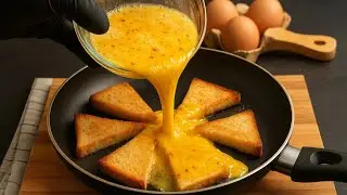 2 Minutes Bread Recipe | Healthy Bread Egg Cheese Sandwich Pizza | New Secrets Recipe