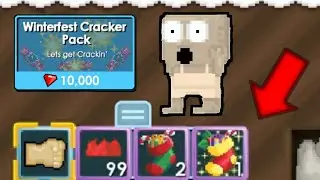 OPENING 200 CRACKERS AND SPECIAL WINTER WISH | WINTERFEST 2020 | GROWTOPIA