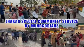 SERVING WITH FAITH || Lhakar Special Community Service By Mundgod Tibetan’s #mundgod #community
