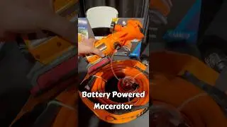 Battery Powered Macerator! #rvlife #rv #rvaccessories #rvupgrades