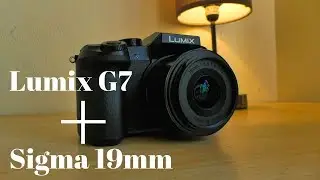 SIGMA 19mm LENS with LUMIX G7 - TEST FOOTAGE