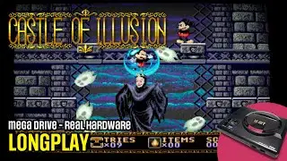 Castle of Illusion (Mega Drive) | Gameplay Completo Bitfunx HDMI