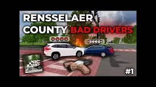 Rensselaer County Bad Drivers #1 Crazy Crashes #roblox #roleplay #funny #discord