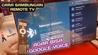 Cara Aktifkan Google Voice Remote di Tv Sharp terbaru tipe google tv C50HL6500/C50HJ6000 #review #tv