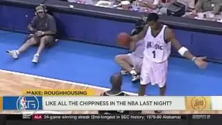 Tracy McGrady and Bobby Jackson got into a fight (The Jump | 12.02.2016)