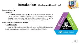 Computer Security Threats (Lesson1 - Class8)