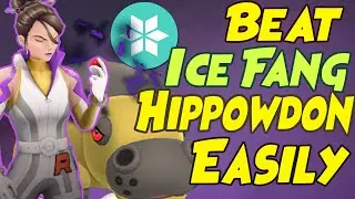 Beat SIERRA Hippowdon with Ice Fang Easily in Pokemon GO