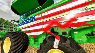 Painting the NEW JOHN DEERE Harvester ! | 10 BEST MODS of the week! (Farming Simulator 22)