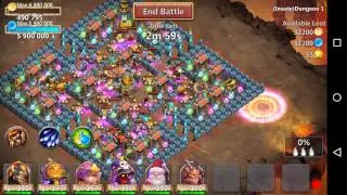 Castle Clash Insane 1-9