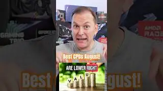 The BEST Gaming CPUs in 2025 Revealed! - August
