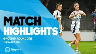 Group E Highlights, February 2 | 2026 Concacaf Women&rsquo;s Under-17 Qualifiers