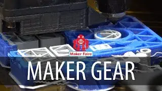 Makergear M3 3D Printer at Bay Area Maker Faire #MFBA17