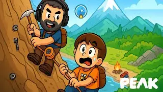 Climbing Chaos 🧗 | First Look at Peak w/ Jay | Indie Co-Op Goes Vertical!