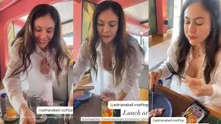 Wulan Guritno asri welas Masayu Anastasia sarapan kerang pake bikini ada yg nongol tp BKN pistol