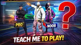I Pranked Random Players as a NOOB! 😂 | Free Fire Funny Moments