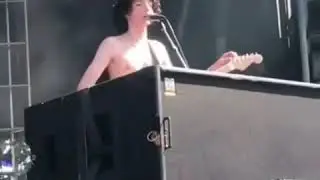 Finn Wolfhard at Riot Fest 