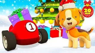 Les v&eacute;hicules d'assistance pr&ecirc;ts &agrave; c&eacute;l&eacute;brer No&euml;l ! Les aventures d'hiver pour enfants