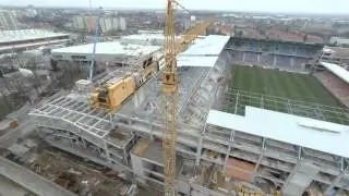 #5 City Arena Trnava - Aircam Video (15 March 2015) (4K) Drone