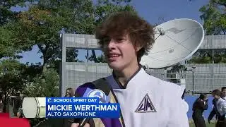School Spirit: 6abc Welcomes Upper Moreland Marching Unit